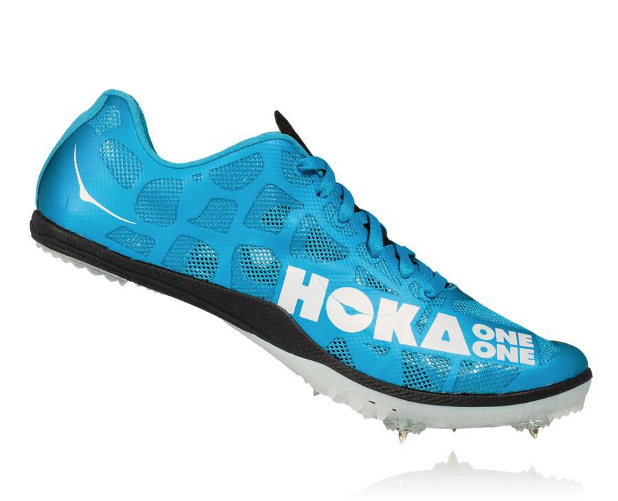 Hoka One One Spikes Damske Modre/Biele - Rocket X - 23815-RQPV